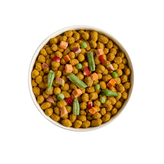 Freeze-Dried Chicken & Vegetables Dog Food and Topper